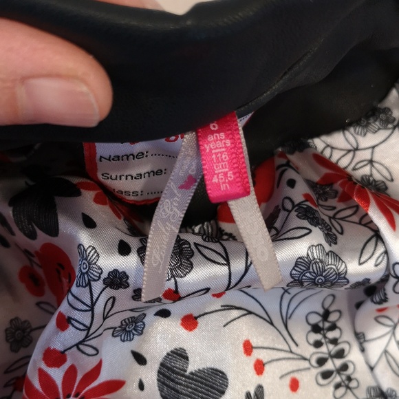 Biker-Style in imitation leather for girls, Orchestra size 6 - Picture 5 of 7